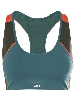 Biustonosz sportowy Reebok ciemnozielony