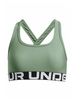 Biustonosz sportowy Under Armour zielony