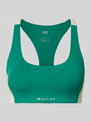 Biustonosz sportowy w kroju slim fit z detalem z logo P.E Nation