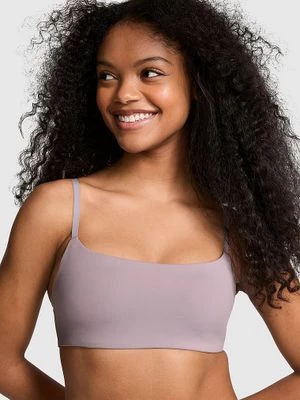 Biustonosz sportowy z prostym dekoltem Victoria's Secret