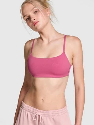 Biustonosz sportowy z prostym dekoltem Victoria's Secret