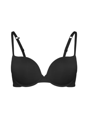 Biustonosz super push-up NUDE czarny maximizer Esotiq
