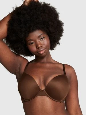 Biustonosz super push-up Wear Everywhere Victoria's Secret Brązowy