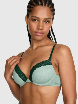 Biustonosz super push-up Wear Everywhere Victoria's Secret Zielony