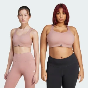 Biustonosz TLRD Impact Luxe Training High Support Adidas Warm Clay