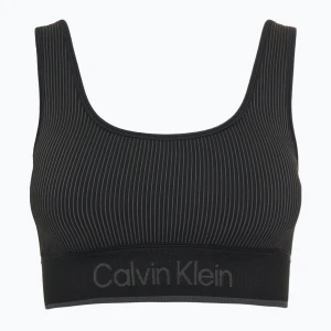 Biustonosz treningowy Calvin Klein 00GWS4K220 Seamless Medium Support black