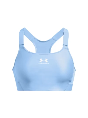 Biustonosz treningowy damski Under Armour UA Heatgear High - niebieski