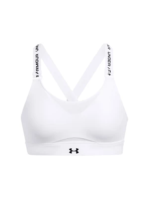 Biustonosz treningowy damski Under Armour UA Infinity High 2.0 Bra - biały