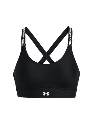 Biustonosz treningowy damski Under Armour UA Infinity Mid 2.0 Bra - czarny