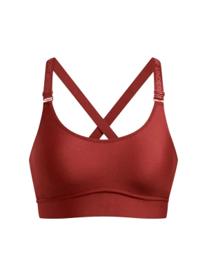 Biustonosz treningowy damski Under Armour UA Infinity Mid 2.0 Bra - czerwony