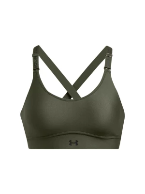 Biustonosz treningowy damski Under Armour UA Infinity Mid 2.0 Bra - khaki