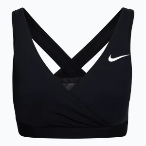 Biustonosz treningowy do karmienia Nike Swoosh Bra black/white