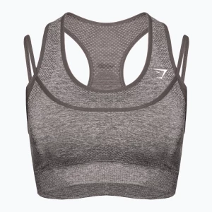 Biustonosz treningowy Gymshark Vital Rise Sports grey