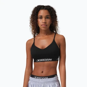Biustonosz treningowy Jordan Sport Essentials black / black / white / white