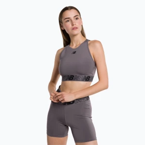 Biustonosz treningowy New Balance Relentless Crop Bra zinc