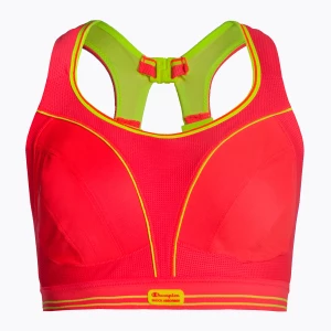 Biustonosz treningowy Shock Absorber Ultimate Run Bra fluor red