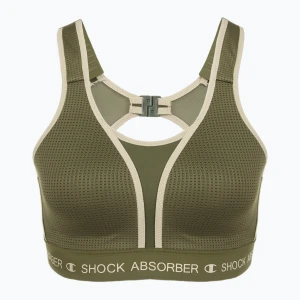 Biustonosz treningowy Shock Absorber Ultimate Run Bra Padded khaki