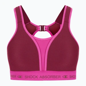 Biustonosz treningowy Shock Absorber Ultimate Run Bra Padded tibetan red