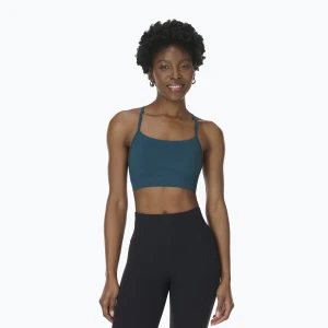 Biustonosz treningowy Sweaty Betty Sprint Rest Seamless Yoga green