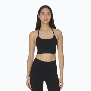 Biustonosz treningowy Sweaty Betty Ultimate Studio Ribbed black