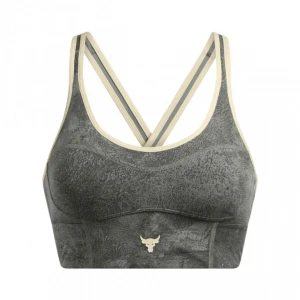 Biustonosz treningowy Under Armour Project Rock LG LL Infty Bra Pt - szary