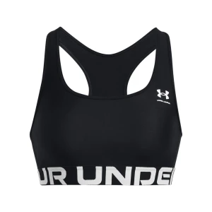 Biustonosz treningowy Under Armour UA HG Mid Branded - czarny