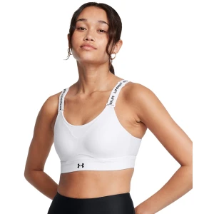 Biustonosz treningowy Under Armour UA Infinity High 2.0 Bra - biały