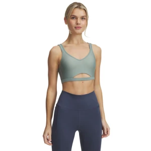 Biustonosz treningowy Under Armour UA Infinity Low Mesh - zielony