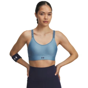 Biustonosz treningowy Under Armour UA Infinity Mid 2.0 Bra - niebieski