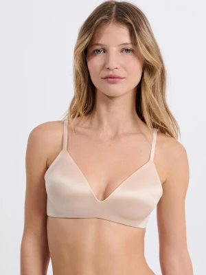 Biustonosz trójkątny z błyszczącym efektem Etam