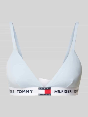 Biustonosz trójkątny z elastycznym paskiem z logo model ‘HERITAGE’ Tommy Hilfiger