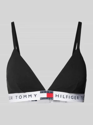 Biustonosz trójkątny z elastycznym paskiem z logo model ‘TH HERITAGE’ Tommy Hilfiger