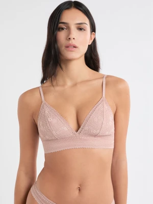 Biustonosz trójkątny z koronki Etam