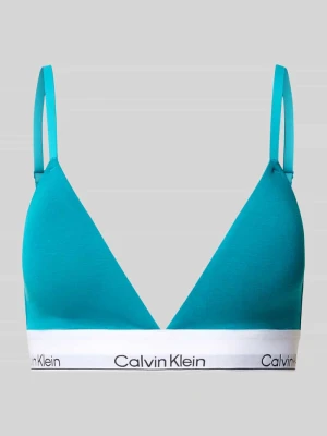 Biustonosz trójkątny z zapięciem na haftkę Calvin Klein Underwear