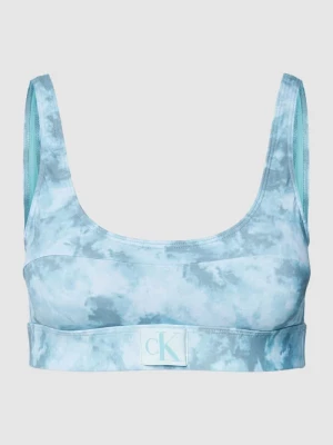 Biustonosz typu bralette z efektem batiku Calvin Klein Underwear