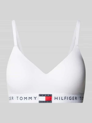 Biustonosz typu bralette z elastycznym pasem z logo model ‘TH Heritage’ Tommy Hilfiger