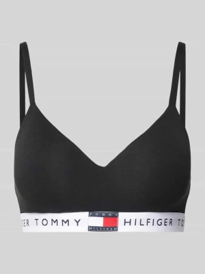 Biustonosz typu bralette z elastycznym pasem z logo model ‘TH Heritage’ Tommy Hilfiger