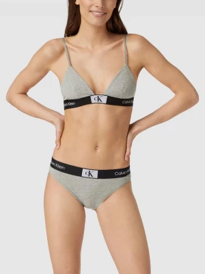 Biustonosz typu bralette z elastycznym paskiem z logo Calvin Klein Underwear
