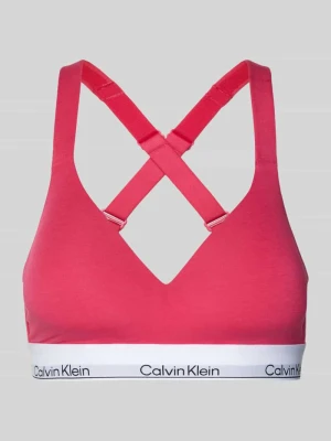 Biustonosz typu bralette z elastycznym paskiem z logo Calvin Klein Underwear