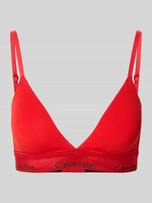 Biustonosz typu bralette z elastycznym paskiem z logo Calvin Klein Underwear