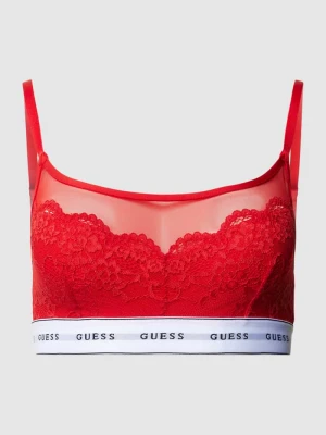 Biustonosz typu bralette z koronką model ‘Belle’ Guess
