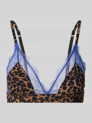 Biustonosz typu bralette z koronkowymi bodiurami model ‘Love’ OH APRIL