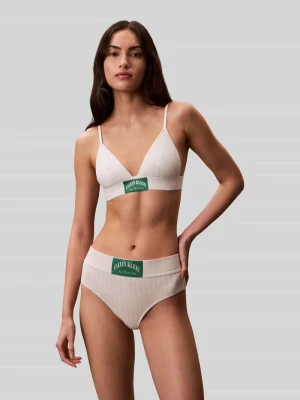Biustonosz typu bralette z mieszanka bawełny model 'LIGHTLY LINED' Calvin Klein Underwear