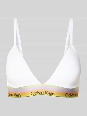 Biustonosz typu bralette z mieszanki bawełny Calvin Klein Underwear