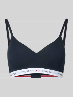 Biustonosz typu bralette z mieszanki bawełny i modalu Tommy Hilfiger