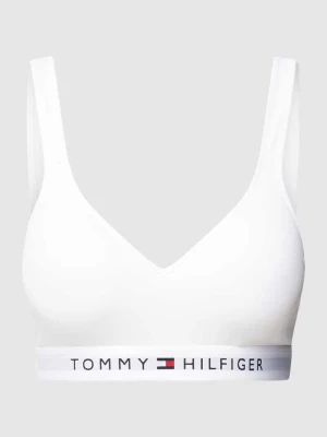 Biustonosz typu bralette z nadrukiem z logo model ‘ORIGINAL’ Tommy Hilfiger
