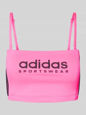 Biustonosz typu bralette z nadrukiem z logo model ‘TIRO’ ADIDAS SPORTSWEAR