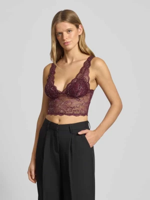 Biustonosz typu bralette z obszyciem z koronki model ‘CHLOE’ Only
