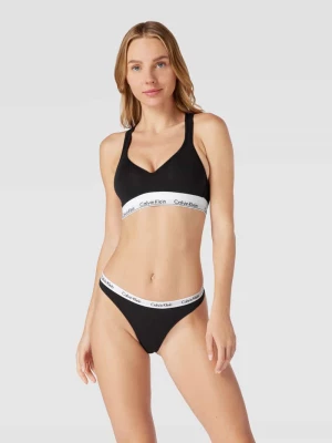 Biustonosz typu bralette z paskiem z logo Calvin Klein Underwear