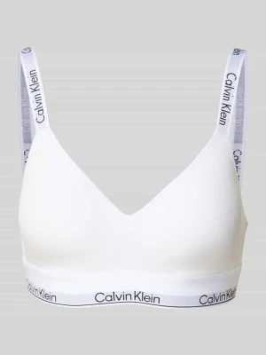 Biustonosz typu bralette z paskiem z logo Calvin Klein Underwear